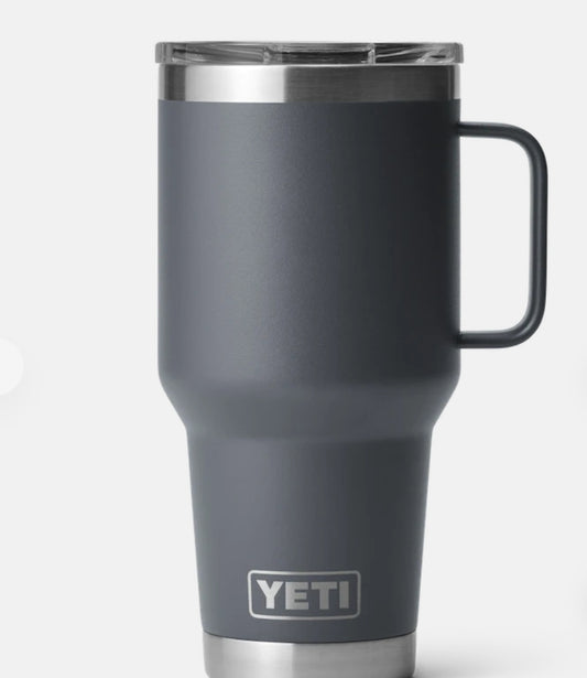 RAMBLER®

30 OZ TRAVEL MUG
WITH STRONGHOLD™ LID